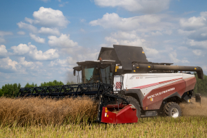 Приставка для уборки семян рапса