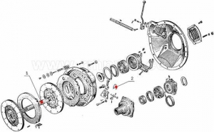 41-2103-2 Вал сцепления А-41