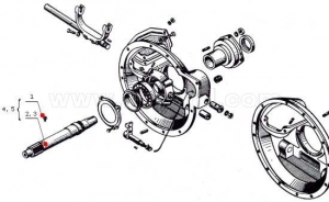 17К-2103-3 Вал сцепления