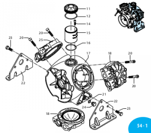 2240011 Корпус насоса BHA-150